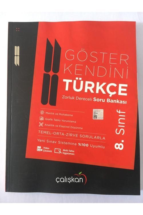 Çalışkan Yayınları 8. Sınıf Lgs  Göster Kendini  Türkçe Soru Bankası