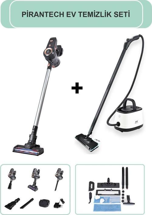 ES92 Şarjlı Dikey Süpürge / CB-101A Buharlı Temizlik Makinası