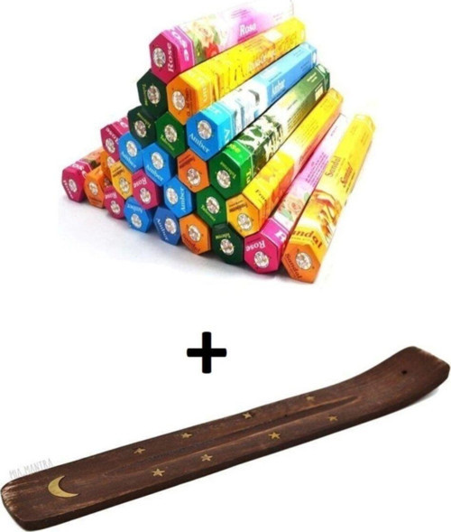 Tütsü Leylak Kokusu (Lilac) 1 Adet (20 Sticks) + Tütsü Kayığı