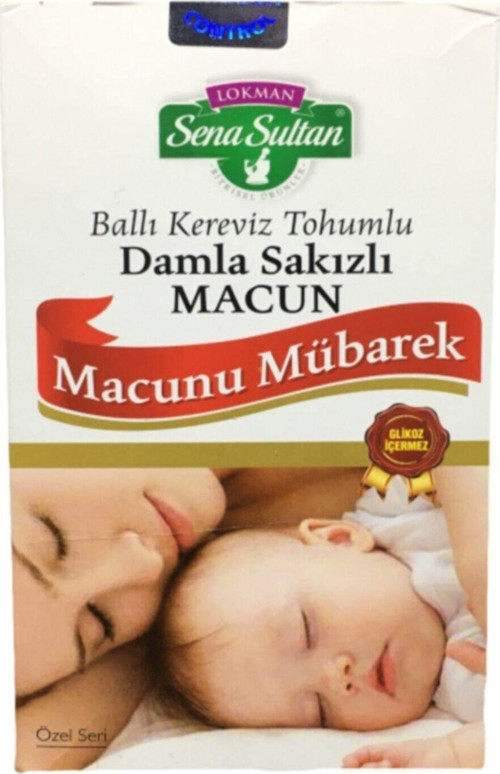 Macunu Mübarek Ballı Damla Sakızlı Macun