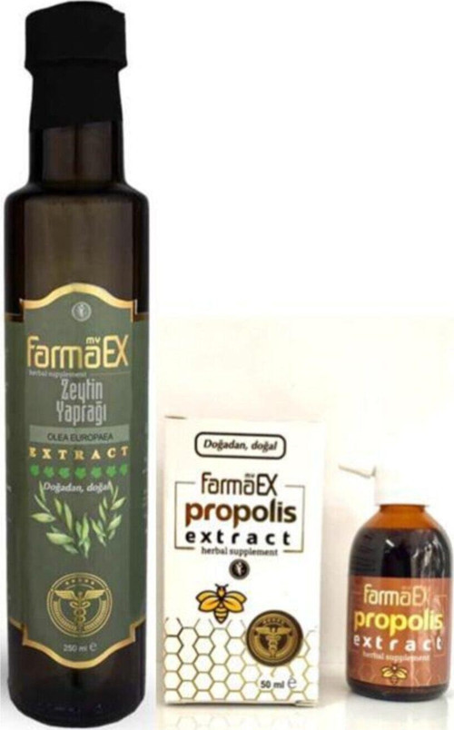 Zeytin Yaprağı Ekstraktı + Propolis Damla (Su Bazlı) 50Ml Birarada