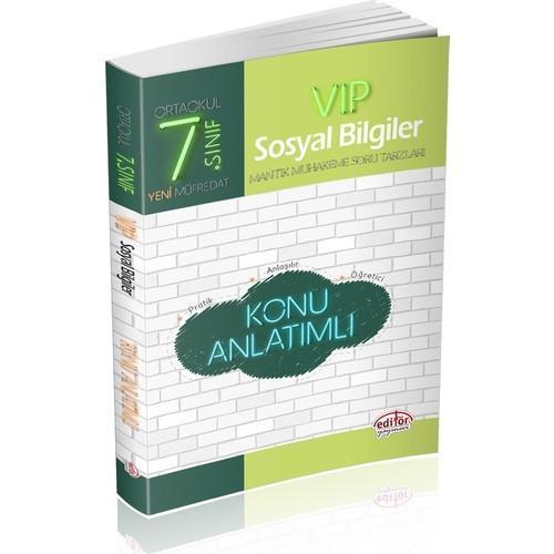 Editör Yayınları 7. Sınıf Vıp Sosyal Bilgiler Konu Anlatımı