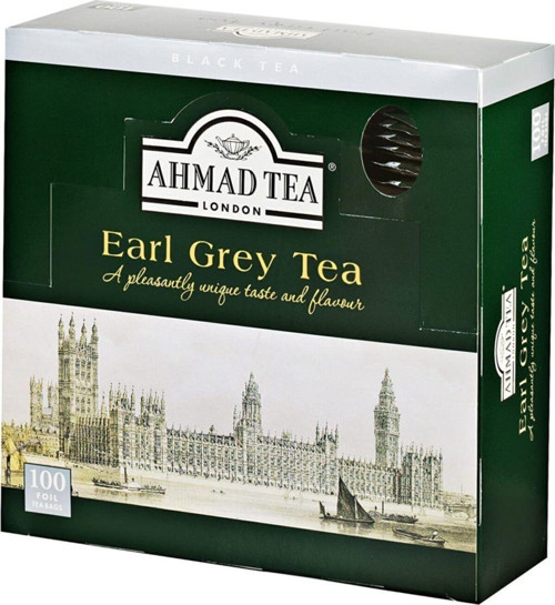Earl Grey Tea Bergamotlu 100 Folyo Zarflı Poşet Çay