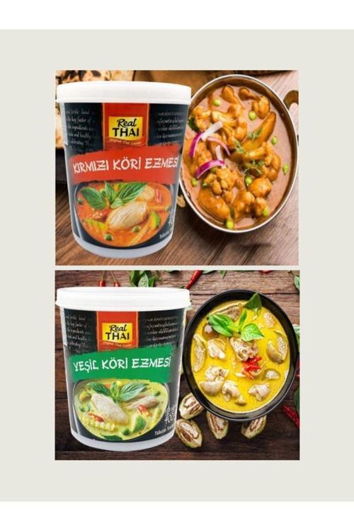 Kırmızı Yeşil Köri Sos 400 Gr.