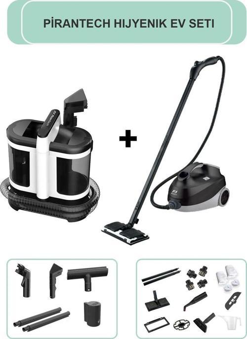 Cb-107c Buharlı Temizlik Makinası / V22c Koltuk Ve Halı Yıkama Makinesi (HİJYENİK EV SETİ)