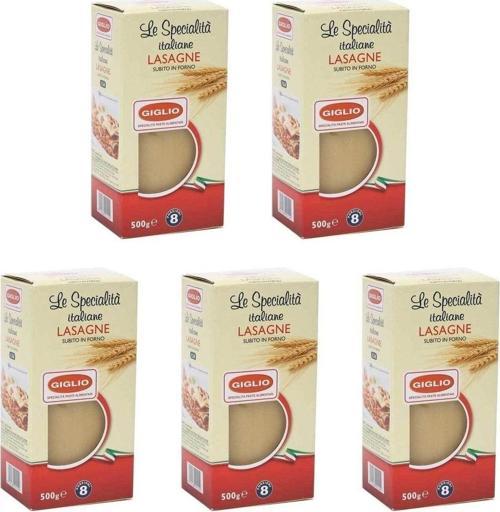 Lazanya Lasagne Di Semola 500 Gr 5 Adet