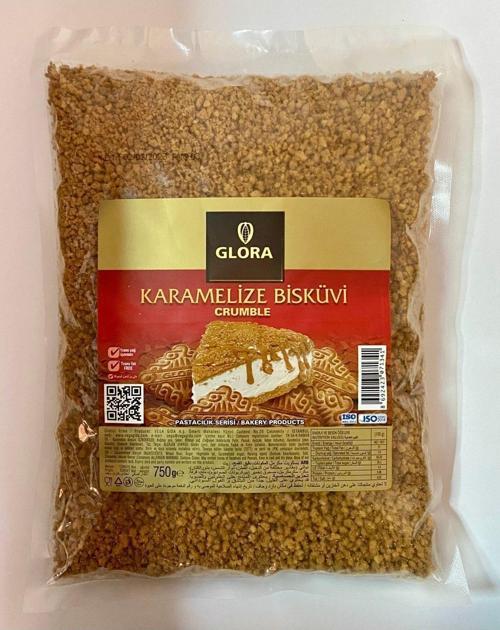 Crumble 750 Gr Karamelize Bisküvi Kırıkları