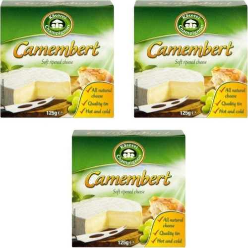 Camembert 125 Gr X 3'Lü Set