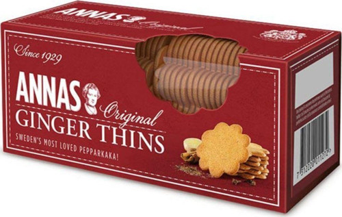 S Ginger Thins Zencefilli Bisküvi Kurabiye 150 Gr