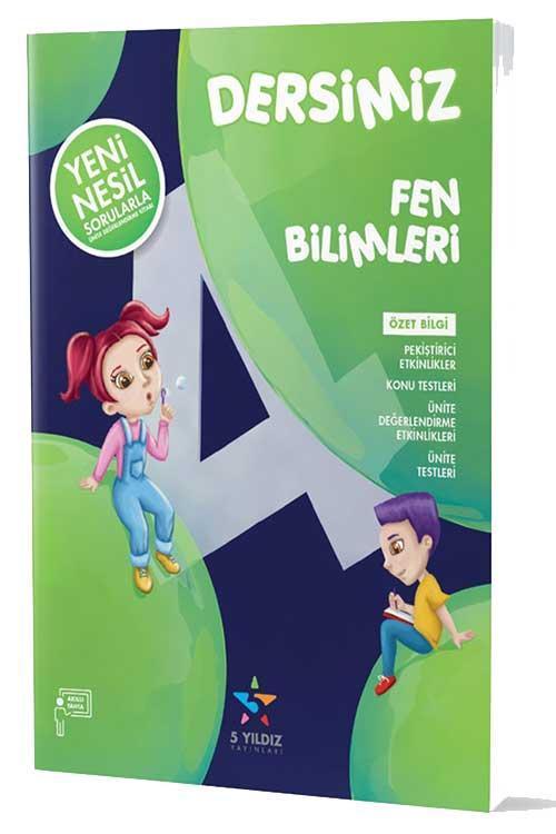 5 Yıldız Yayınları 4. Sınıf Fen Bilimleri Etkinlikli Soru Bankası
