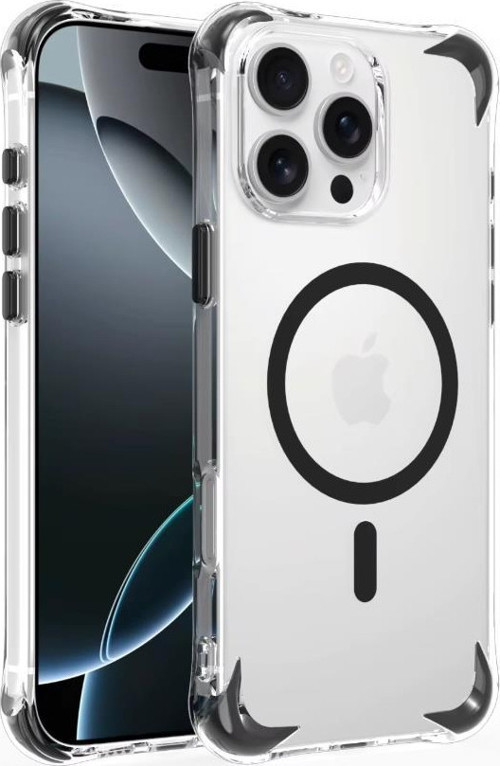 iPhone 16 Pro Max Uyumlu Magsafe Wireless Şarj Özellikli Airbag Korumalı Silikon Kılıf