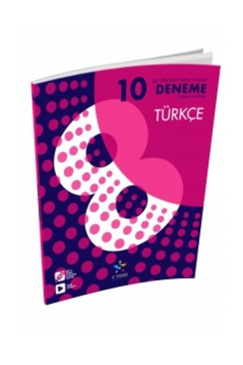 5 Yıldız Yayınları 8. Sınıf Türkçe 10 Deneme