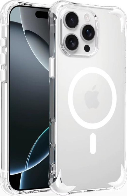 iPhone 16 Pro Max Uyumlu Magsafe Wireless Şarj Özellikli Airbag Korumalı Silikon Kılıf