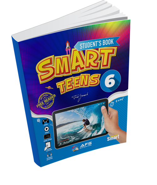 Afs Yayınları 6. Sınıf English Smart Teens Students Book+Short Stories