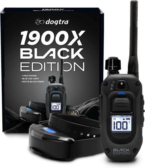 1900X Black - 1 Mil Uzaktan Eğitim E-Collar 20+ Kg Köpekler