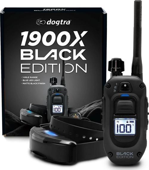 1900X Black - 1 Mil Uzaktan Eğitim E-Collar 20+ Kg Köpekler