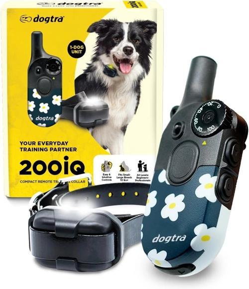 200iQ Uzaktan Eğitim E-Tasması 4,5+ Kg Köpekler - Çiçekli