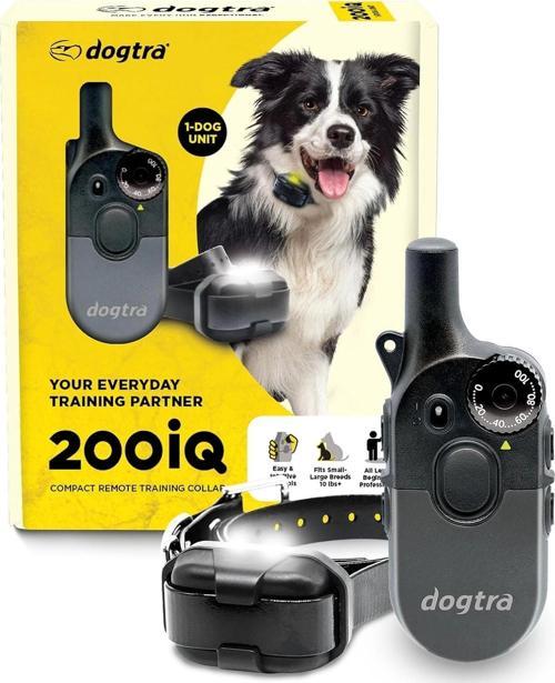 200iQ Uzaktan Eğitim E-Tasması 4,5+ Kg Köpekler - Gri