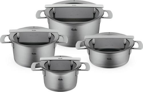 Phi Collection Cam Kapak 8 Parça Tencere Seti