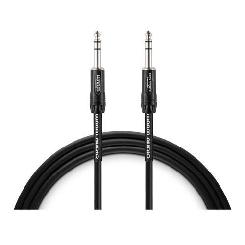 Pro TRS-TRS Kablo (3 m) | (PRO TRS-10) TRS (Erkek) - TRS (Erkek) Mikrofon / Line / Aktif Hoparlör kablo (Gotham Kablo) ,