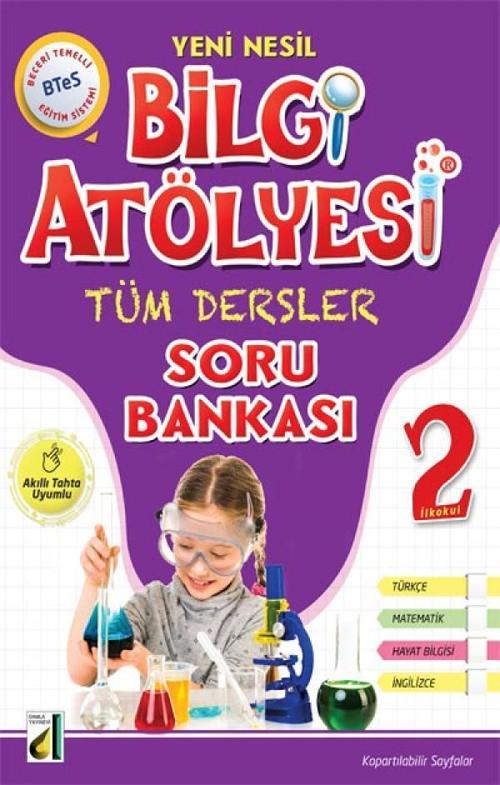 Damla Yayınları 2. Sınıf Bilgi Atölyesi Yeni Nesil Tüm Dersler Soru Bankası