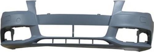 2008-2012 Audi A4 Ön Tampon Gri (Astarlı Far Yıkama Kapaklı-Sensör Deliksiz Tyg) (Adet) (Oem No:8K08