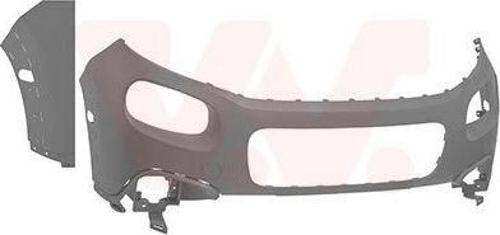 Citroen  C3  2016-2020  Ön Tampon Astarlı Gri/Dodik Delikli (Tyg) (Oem No:1618082680)