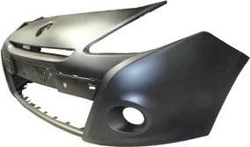 Renault Clıo- 3- Hb- 09/12; Ön Tampon Siyah (Sis/Panjur Delikli (İç Bağlantı Braketsiz) Tw) (Oem No: