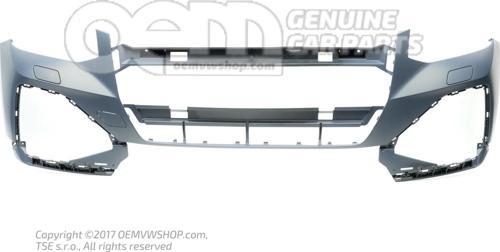 Audi  Q2  2021-2023  Ön Tampon Astarlı Gri/Far Yıkama Delikli/Sensör Deliksiz (Tyg) (Oem No:81A80706