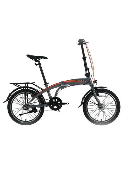 FX 3500-NX3 KATLANIR BİSİKLET 32CM V 20 JANT NEX.3 VİTES METALİK GRİ TURUNCU