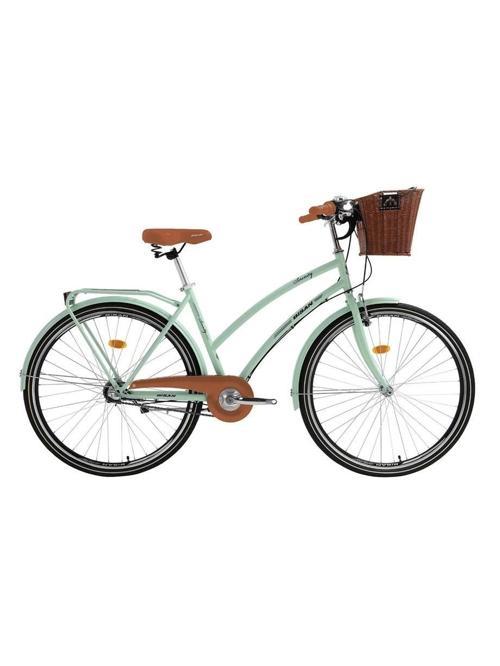 SERENITY KADIN ŞEHİR BİSİKLETİ 48CM V 28 JANT NEX.3 VİTES MİNT YEŞİL SİLVER