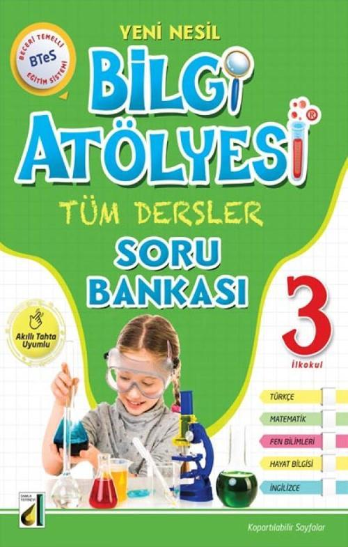 Damla Yayınları 3. Sınıf Bilgi Atölyesi Yeni Nesil Tüm Dersler Soru Bankası