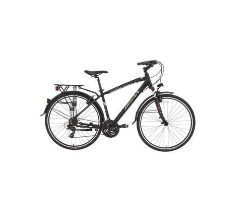 TRX 8100 CITY ERKEK ŞEHİR BİSİKLETİ 460CM V 28 JANT 21 VİTES MAT SİYAH MAVİ