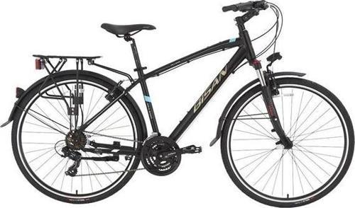 TRX 8100 CITY ERKEK ŞEHİR BİSİKLETİ 460CM V 28 JANT 21 VİTES MAT SİYAH MAVİ