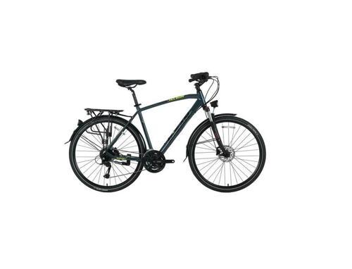 TRX 8500 CITY ERKEK ŞEHİR TUR BİSİKLETİ 52CM HD 28 JANT 27 VİTES PARLAK GRİ SARI