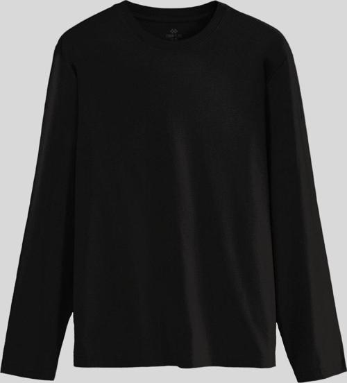 Siyah Standart Fit Basic O Yaka Erkek Sweatshirt - 87997