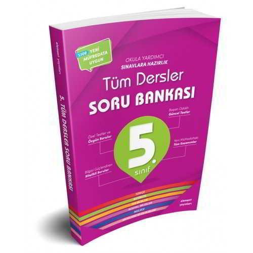 Element Yayınları 5. Sınıf Tüm Dersler Soru Bankası