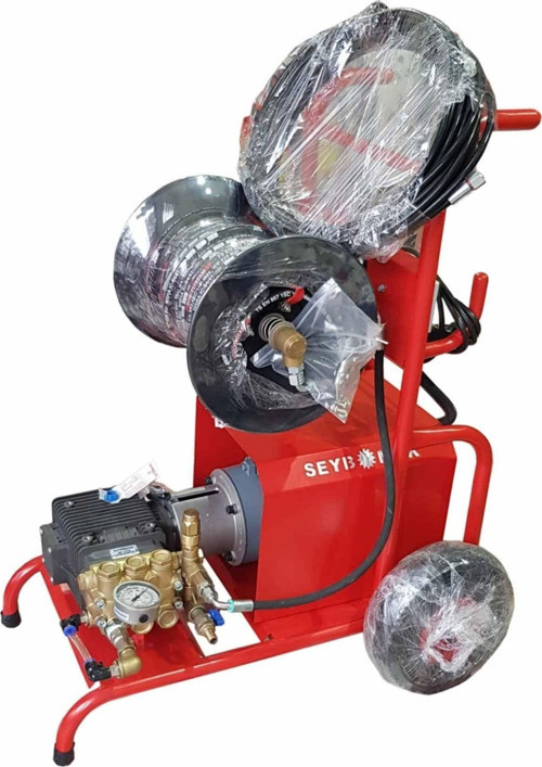 Su Jeti Yüksek Basınçlı Kanal Gider Açma Ve Temizleme Makinası
