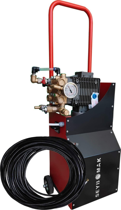 Yüksek Basınçlı Mini Su Jeti Kanal-Gider Açma Ve Temizleme Makinası Min.120 Bar