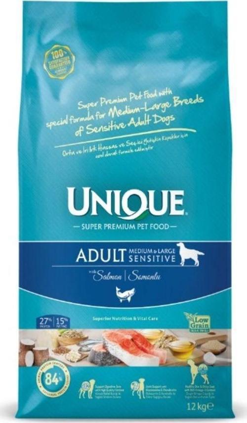 Sensitive Orta Ve Iri Irk Yetişkin Köpek Maması Somonlu 12 Kg