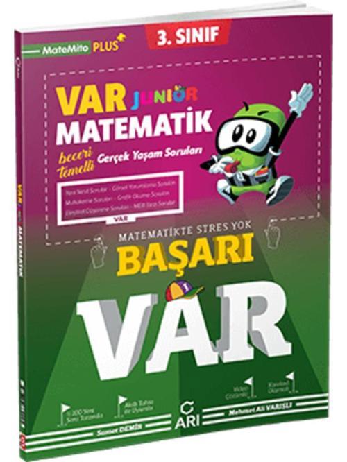 Arı Yayınları 3. Sınıf Matematik Var Junior Soru Bankası 
