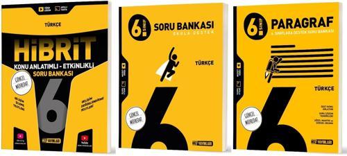 Hız 2026 6. Sınıf Türkçe + Paragraf Soru + Hibrit - Konu Seti 3 Kitap