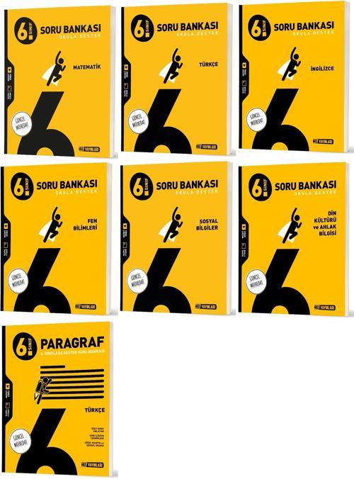 Hız 2026 6. Sınıf Tüm Dersler Soru Bankası Seti Tam Set 7 Kitap