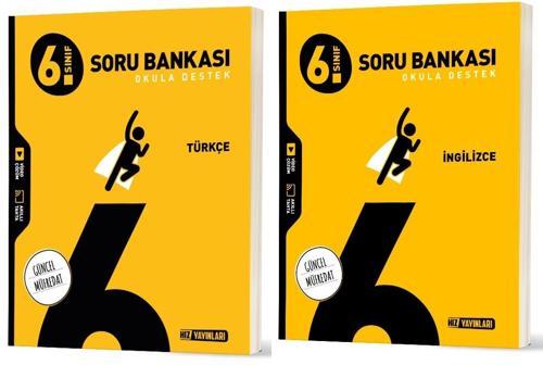 Hız 2026 6. Sınıf Türkçe + İngilizce Soru Bankası Seti 2 Kitap