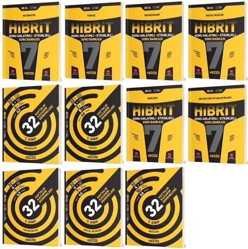Hız 2025 7. Sınıf Tüm Dersler Hibrit Konu Anlatımlı Soru + 36 Haftalık Deneme Seti 11 Kitap