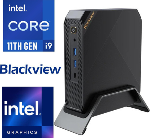 MP200 Intel Core i9-11900H 16GB 1TB SSD Windows 11 Pro Mini PC MP20016512I9 004