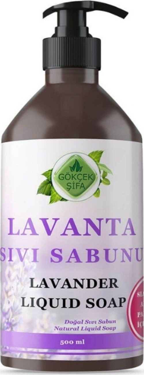 Lavanta Sıvı Sabunu (Lavender Liquid Soap) 500 Ml.