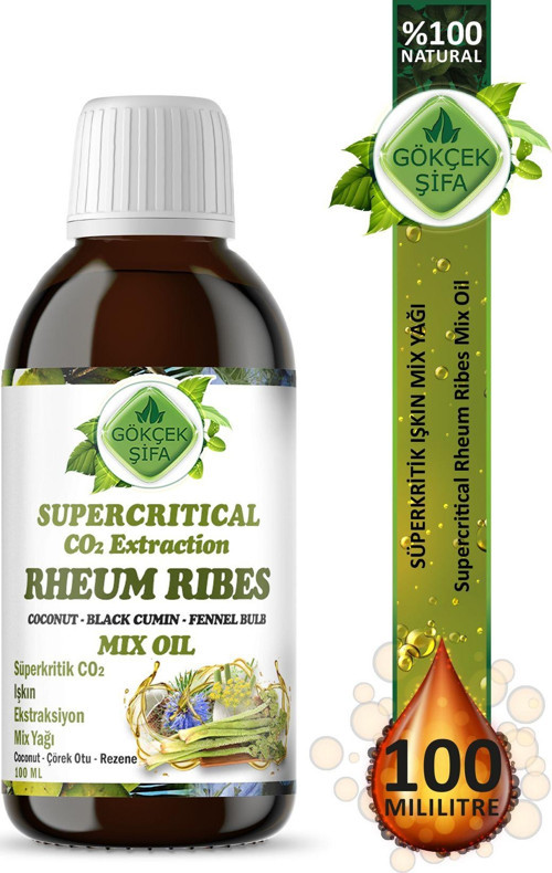 Işkın Süperkritik Mix Yağı 100 Ml (Rheum Ribes Supercritical Mix Oil)