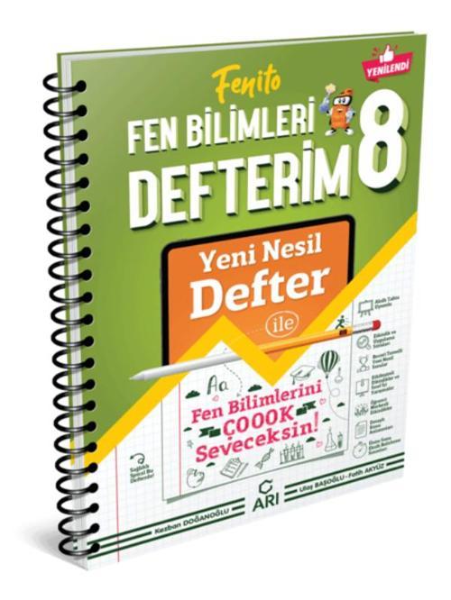 Arı Yayınları 8. Sınıf Fen Bilimleri Fenito Defterim 