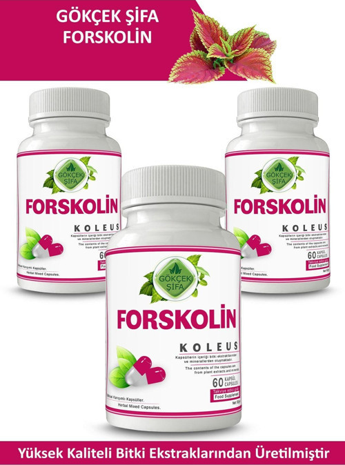 Forskolin Kapsül × 3